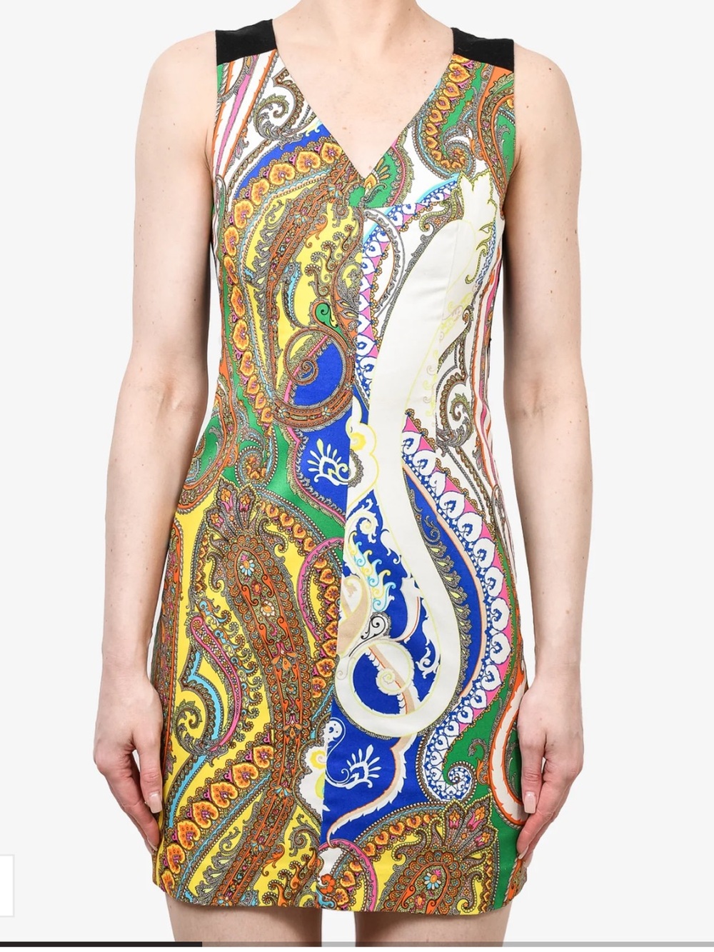 Trina Turk paisley multicolored dress
